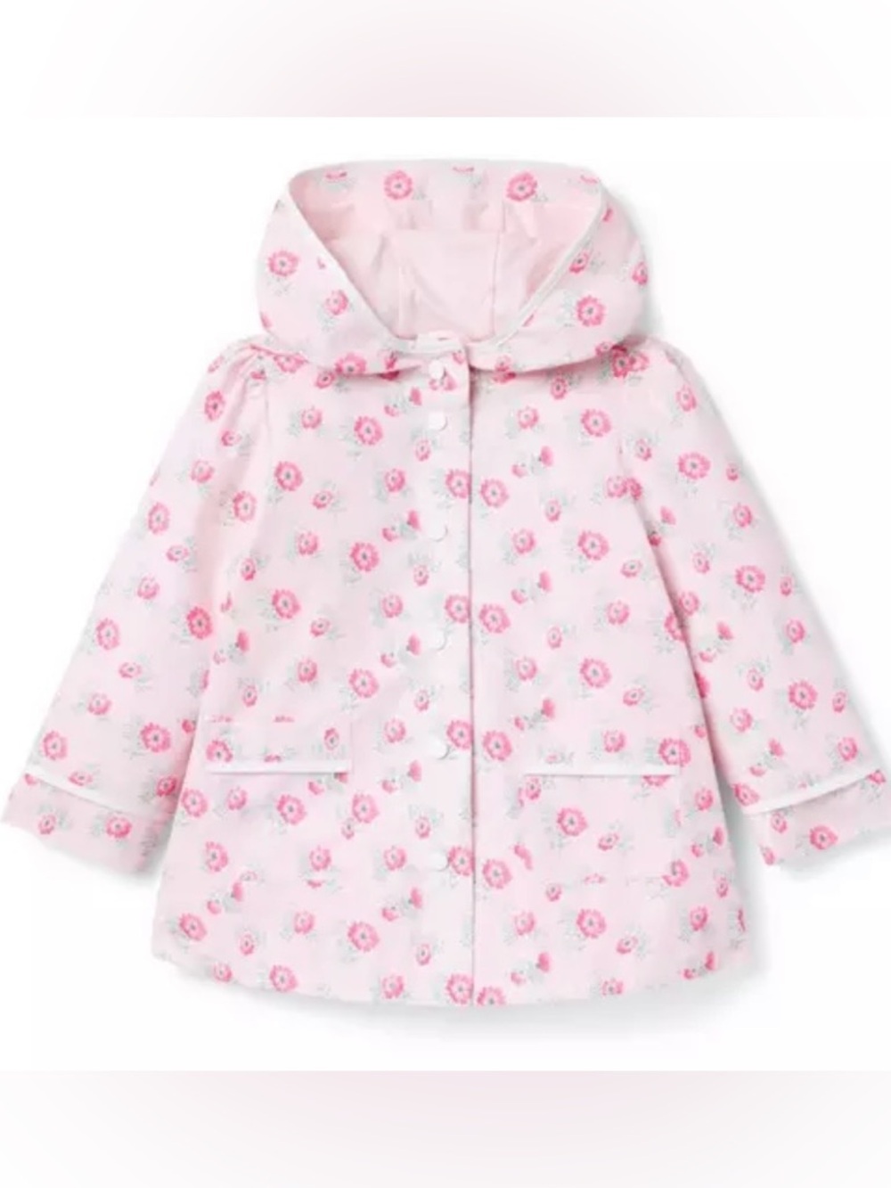 Janie and Jack The Floral Raincoat - Picture 2 of 13
